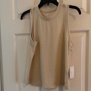 NWT Free Fly Women's Elevate Lightweight Tank, Heather Birch, Small